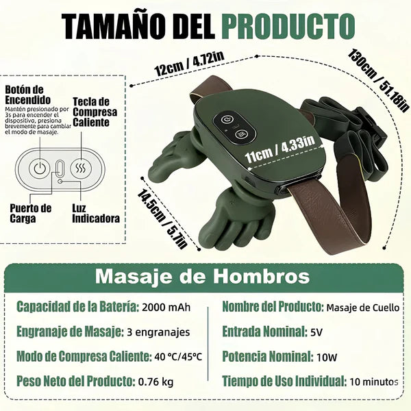 Masajeador Cervical Inteligente